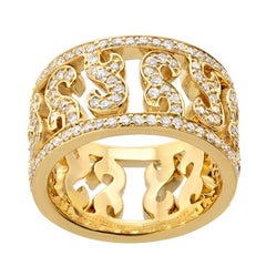 Frederic Sage Diamond Gold Band Ring