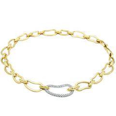 Pomellato Paisley Diamond Gold Long Necklace 6