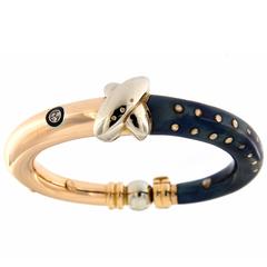 1990S Nouvelle Bague Enamel Bangle