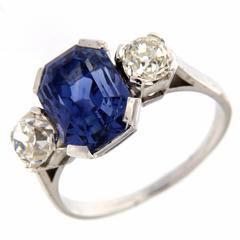 1950s sapphire ring