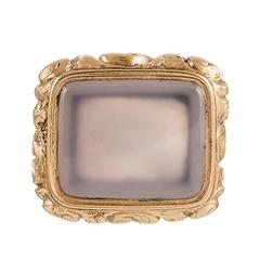 Late Victorian Chalcedony Fob