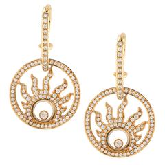 Chopard Diamond Gold Earrings 9