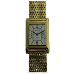 Used !930s Le Coultre 9K Gold Wrist Watch