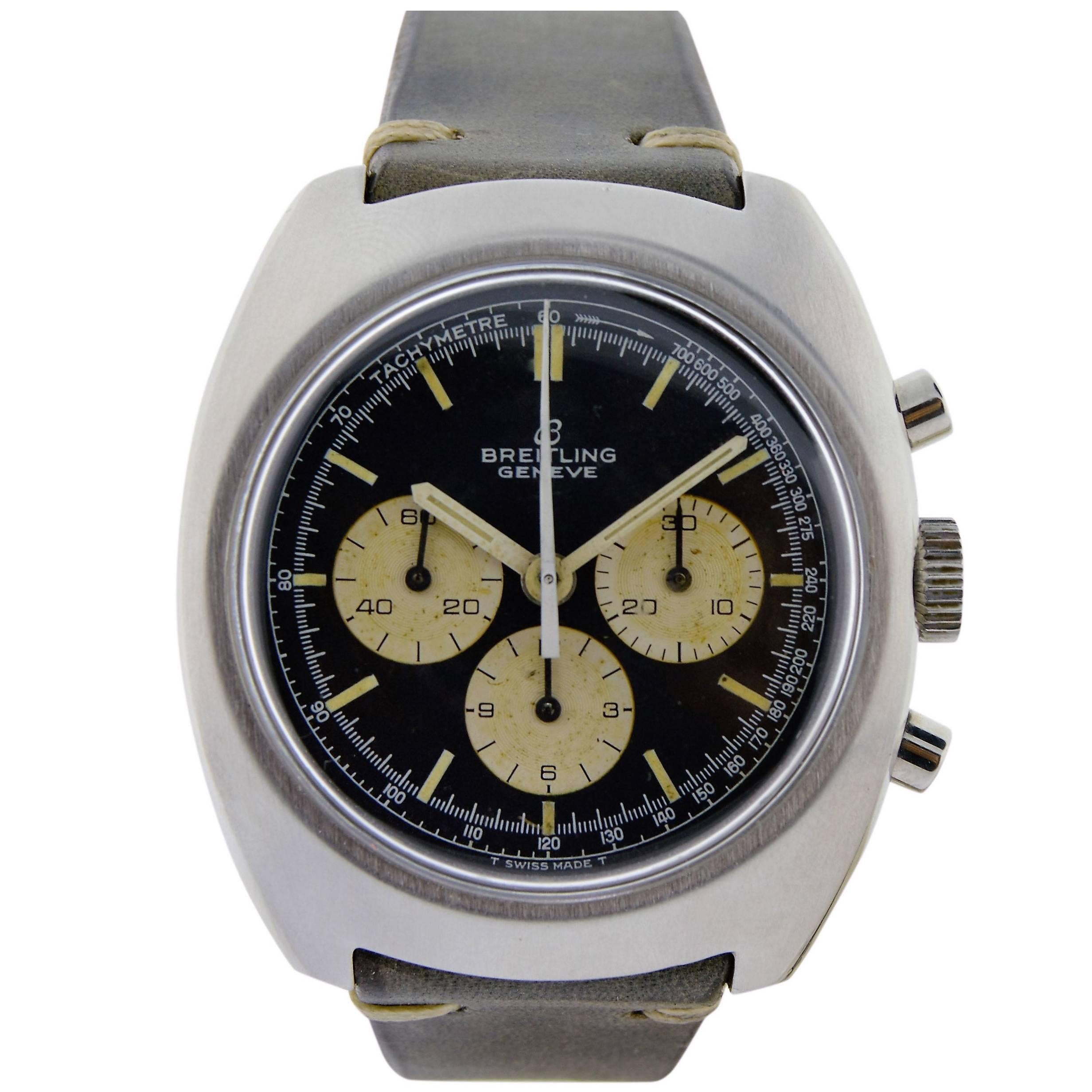 Breitling Chronograph Stainless Steel 1960's