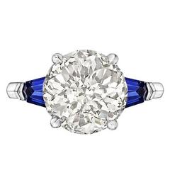 4.64 Carat Jubilee-Cut Diamond Ring