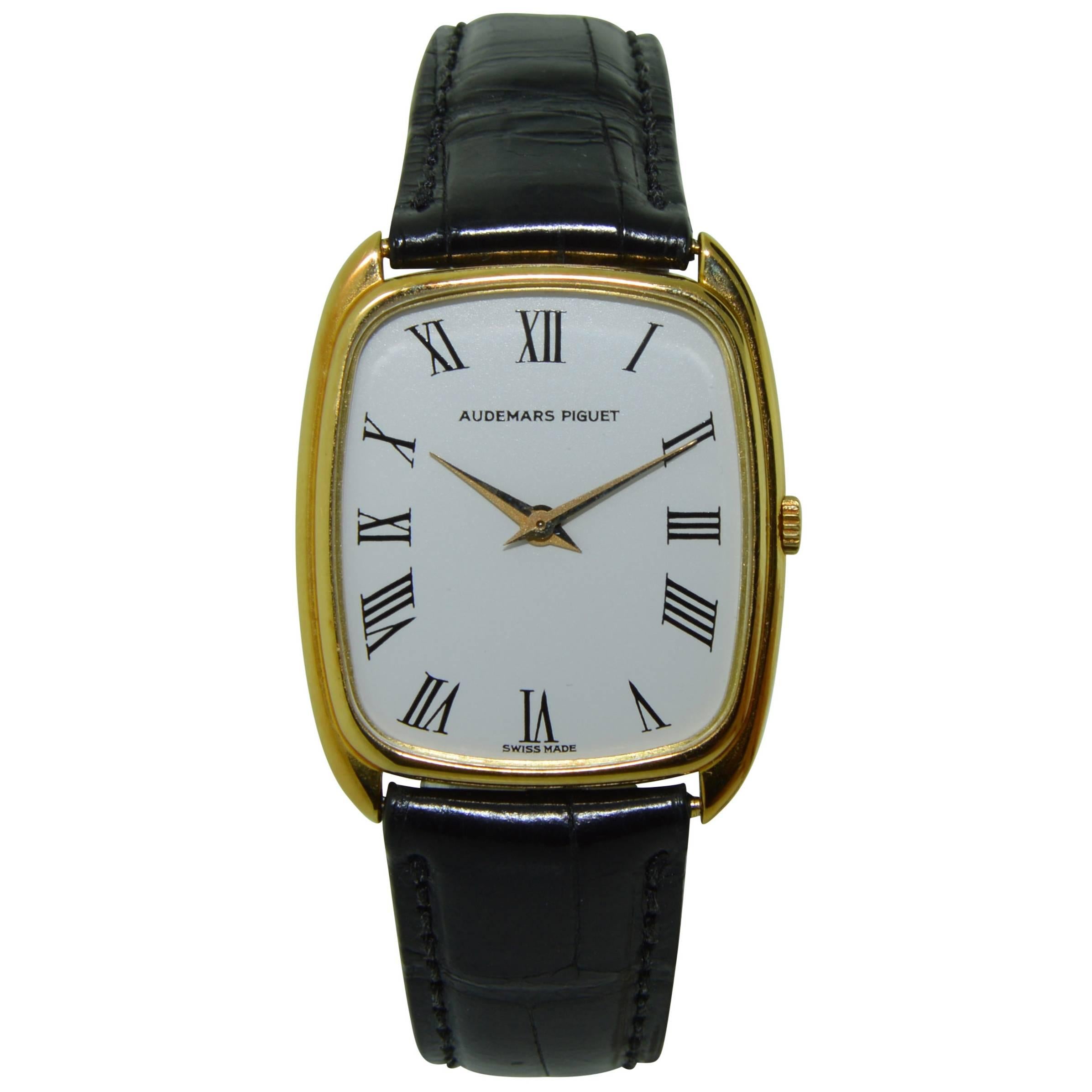 1970
s Audemars Piguet Gold Wristwatch