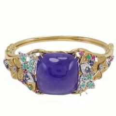 Luise Diamond Emerald Ruby Sapphire Tanzanite Bracelet 6