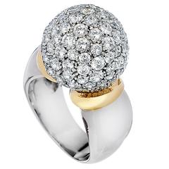 Diamond Ball Ring