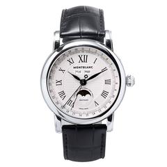 Mont Blanc Stainless Steel Star Collection Automatic Wristwatch