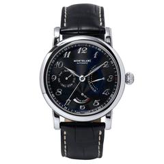 Mont Blanc Stainless Steel Star Steel Collection Automatic Wristwatch