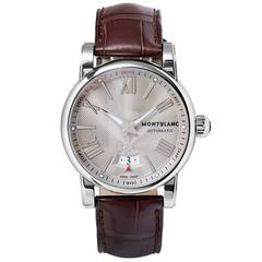 Mont Blanc Stainless Steel Automatic Wristwatch