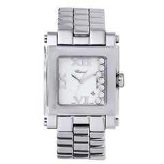 Chopard Ladies Stainless Steel Happy Sport Quartz Wristwatch 12