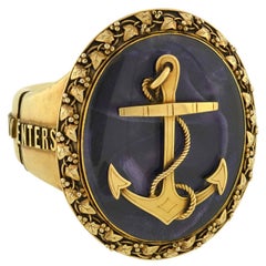Rare Antique Mid-Victorian Anchor Bracelet