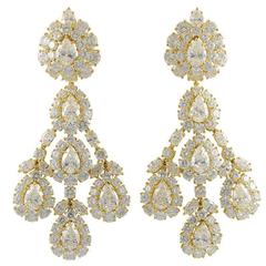 Graff Diamond Chandelier Earclips 3