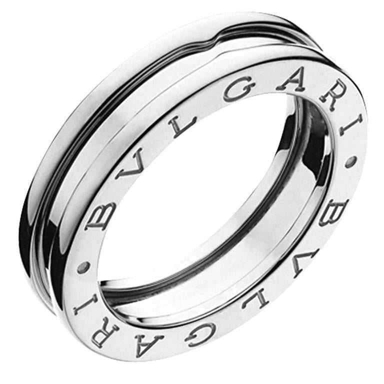 Bulgari BZero1 White Gold Ring For Sale at 1stdibs