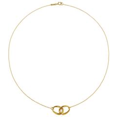 Tiffany Knot Yellow Gold Necklace