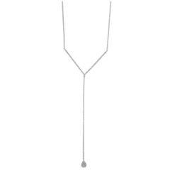 Meira T 0.37 Carats Diamond Gold Drop Necklace