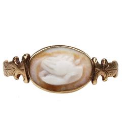 Antique Georgian Cameo Fede Ring