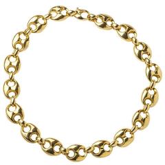 Gucci Gold Link Necklace