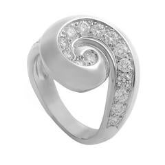 Van Cleef & Arpels Diamond Gold Breeze Ring 7