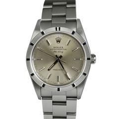 Rolex Stainless Steel Air-King Precision Wristwatch