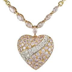Boodles Diamond Heart Pendant 2.64ct 12