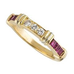 Cartier Ruby and Diamond Ring