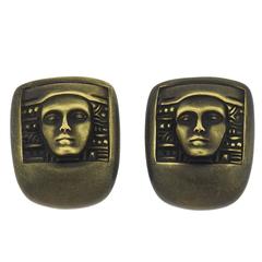 Kieselstein Cord Women Of The World Collection Green Gold Earrings 12
