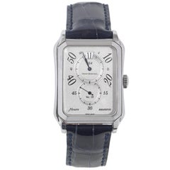 Rene Marchal Stainless Steel Heure Sautante Mecanique Wristwatch