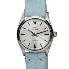 Rolex Stainless Steel Air King Precision Wristwatch Ref 5500 9