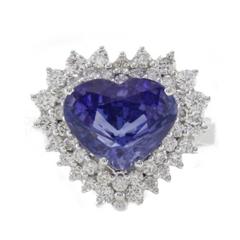 Luise Diamonds Blue Sapphire Fashion Ring 9