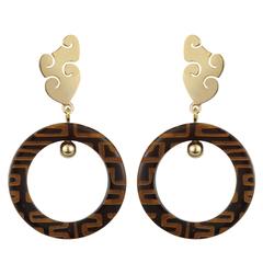 Fouche Horn Africa Earrings