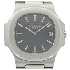 Retro Patek Philippe Stainless Steel Nautilus Wristwatch Ref. 3700 