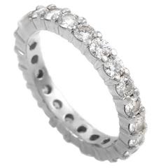 Kwiat Diamond Platinum Eternity Band 12