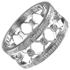 TIFFANY & CO. Diamond Platinum Ring 6