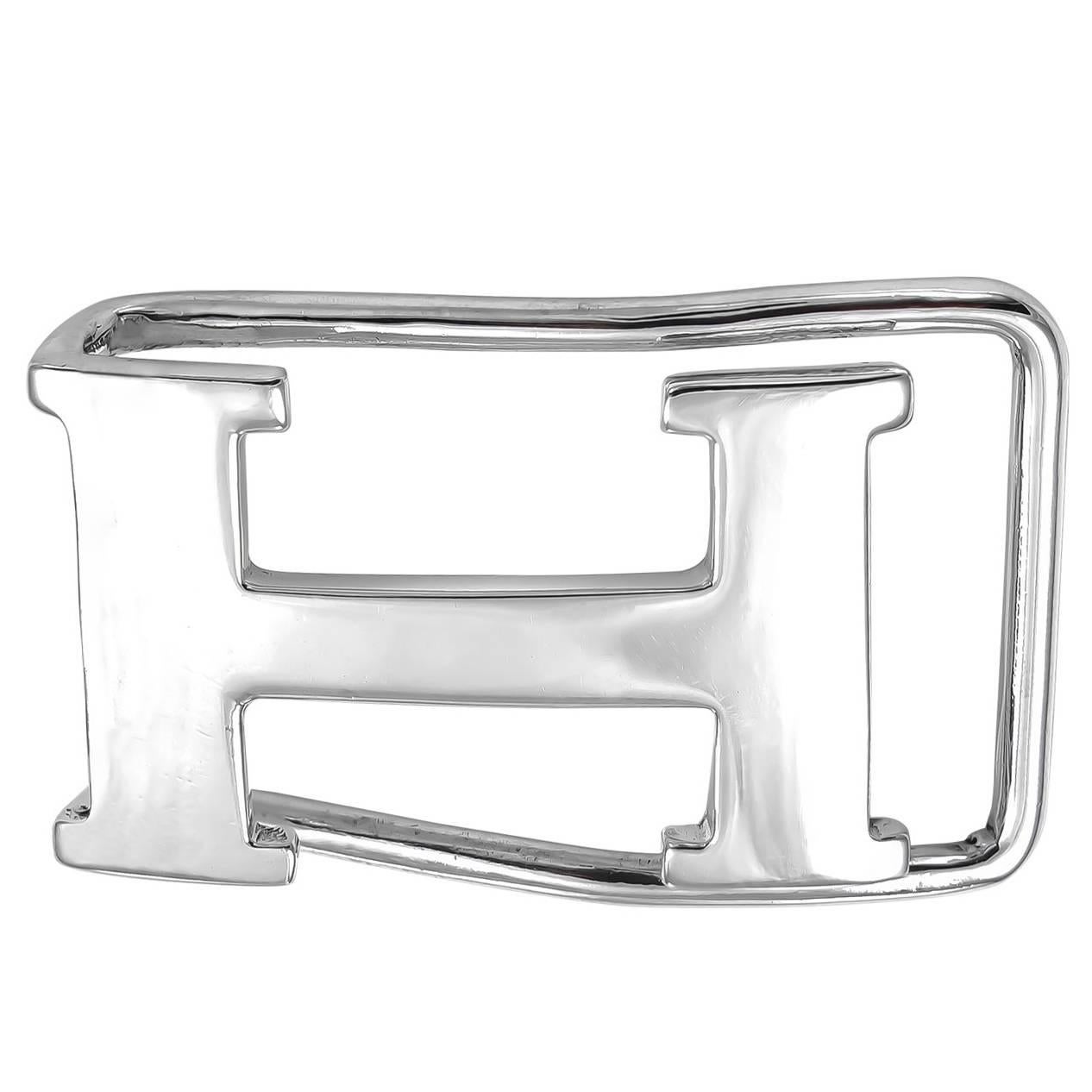 Hermes Paris Sterling Money Clip