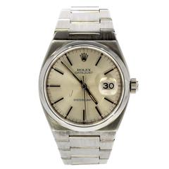 Vintage Rolex Stainless Steel Oysterquartz Wristwatch Ref 17000 
