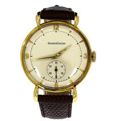 Retro Jaeger LeCoultre Yellow Gold Case 584516 Watch