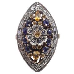 Luise Diamonds Sapphire Ring 6