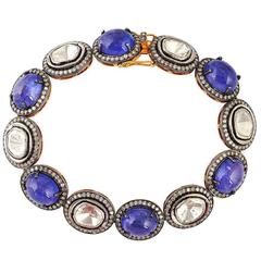 Tanzanite and Diamond Bracelet 3