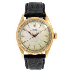 Vintage Rolex Bubble Back Automatic Wristwatch Ref 6285 