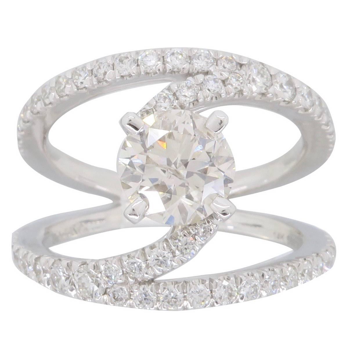 Gabriel & Co. Nova 1.75 Carat Diamond Engagement Ring