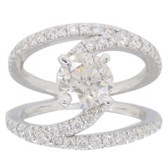 Gabriel & Co. Nova 1.75 Carat Diamond Engagement Ring