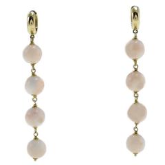 Luise Coral Gold Dangle Earrings 12