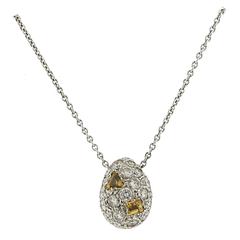 Pomellato Tabou Diamond Gold Pendant Necklace