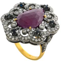 Ruby and Diamond Ring 8