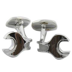 Monkey Wrench Sterling Silver Cufflinks 3