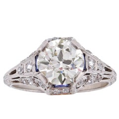 1920s Art Deco Diamond Engagement Ring