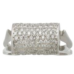 Diamond and White Gold Ring 11