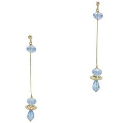 Orecchini pendenti in oro 18 kt
